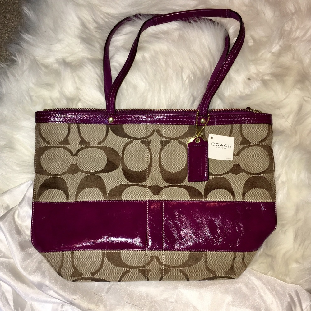 ❗️SOLD❗️Signature Coach Tote Bag